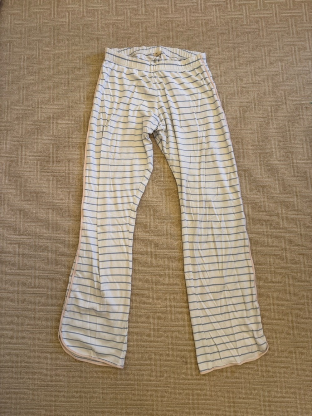 Lake Pajamas Striped Cotton Pajama Set - Size Small Tall - Picture 6 of 7